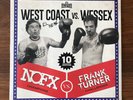 SIGNED  Band Variant-NOFX/Frank Turner Split-First pressing -SUPER RARE -Gold
