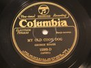 COUNTRY GEORGE ROARK BANJO My Old Coon Dog COLUMBIA 15383 E+