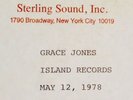 GRACE JONES Fame *RARE 12