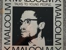 Malcolm X  talks to young people SOUNDTRACK OST LP VINYL RECORD