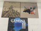 3 vinyl records Untested (Gemini by Macklemore.)