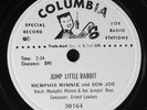 MEMPHIS MINNIE & SON JOE: jump little rabbit / tonight i smile with you COLUMBIA