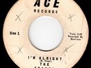 FLORIDA GARAGE 45 - THE SPADES - I'M ALRIGHT w/ Orig. 1966 LETTER FROM MANAGER