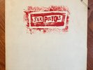 Sex Pistols Anarchy In Sweden77 Safety Pin Cover Sweden 1978 Red Print VG