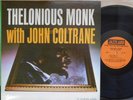 Thelonious Monk With John Coltrane 1st Press US ST LP VG+ '61 Jazzland JLP46
