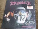 LP MEGADETH Killing Is My Business 1985 COMBAT Green Label Shrink Insert