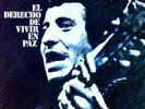 Victor Jara - El Derecho De Vivir En Paz LP (VG+) '*