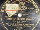 Korsoff & Beyle : Roméo et Juliette (Gounod) 78 RPM 10