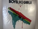 Boys Like Girls S/T Clear/White Split w/ Red Splatter Vinyl Limited  /500 New