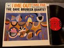 THE DAVE BRUBECK QUARTET Time Out LP CL 1397 Rare 1961 MONO 6-Eye take five EX