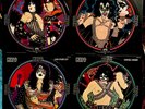 KISS 1979 Japan Aucoin Picture Disc Set VIPD-1-4 Paul Gene Ace Peter NM (No Obi)
