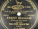 Agussol : Faust (Gounod) DISQUE ONE-SIDE 78 RPM 10