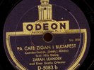 ZARAH LEANDER På Café Zigan I Budapest (Tokay