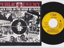 PUBLIC ENEMY * Black Steel * HIP HOP RAP * 1989 SPAIN PROMO 7