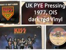 KISS ‎– Destroyer - LP 1977 UK PYE Pressing dark red Vinyl OIS VG+ #2153
