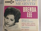 1963 BRENDA LEE Rock’n Roll 45 RPM Record EP - Break It To Me Gently