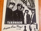 Yardbirds - Anyone Can Play  - Slipped Disc Vinyl LP - French Import
