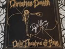 Christian Death Only Theatre of Pain Vinyl Signed Rozz Williams OOP Rare