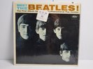 Vintage LP Meet The Beatles  GEM Record Store Label & Shrink USA Pressing Insert