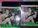 2 RARE AND VERY COLLECTIBLE EARLY ELVIS 45 RPM EP SINGLES.