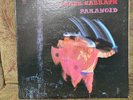 Black Sabbath Paranoid Vinyl LP Record Album. Promotional Copy White Label.