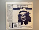 GEORGE HARRISON LIVE IN VANCOUVER 1974 VINYL 2LP SET ON KORNYFONE LABEL