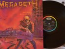 Megadeth Peace Sells But Who's Buying? Germany First Press Vinyl LP 1986 EX