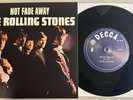The Rolling Stones / Not Fade Away / 2022 45rpm w PS / Mint