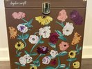 Taylor Swift Acoustic Piano Vinyl Flowers Case - Eras Tour - Like New