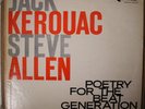 Jack Kerouac/Steve Allen - Poetry For The Beat Generation - HANOVER 5000 VG/VG+