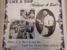T.L. BARRETT - LIKE A SHIP (WITHOUT A SAIL) RARE GOSPEL SOUL CHICAGO 1971 ORIG