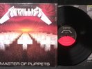 RARE thrash metal lp METALLICA Master of Puppets 1986 Elektra RECORD CLUB NM/NM