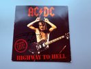 AC/DC Angus Young Signed Autographed 7” Vinyl Highway To Hell