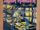 Iron Maiden - Piece of Mind LP Capitol ST-12274 1983 1st Pressing w/ Inner