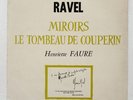 HENRIETTE FAURE RAVELMIROIRS LE TOMBEAU DE COUPERIN ANGEL HC 1054 Japan PROMO LP
