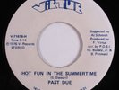 70s Funk Soul Disco 45 PAST DUE Hot Fun In The Summertime VIRTUE VG+ HEAR d