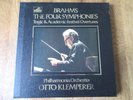 Brahms - The Four Symphonies / Klemperer / EMI/HMV SLS 804 Ed2 4LP UK 1975 NM/NM