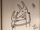 Signed Car Seat Headrest - 