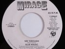 Modern Soul Boogie 45 BLUE MAGIC See Through MIRAGE VG++/VG+ promo HEAR d