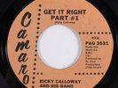 Funk 45 RICKY CALLOWAY & HIS BAND Get It Right CAMARO HEAR d