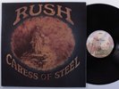 RUSH Caress Of Steel MERCURY LP VG+ gatefold z
