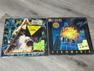 2 Def Leppard Vinyl Record Lot:  Hysteria & Pyromania (both w/ cello-hype Nice )