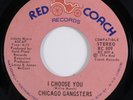 Sweet Soul 45 CHICAGO GANGSTERS I Choose You RED COACH HEAR d