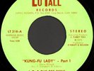 JP & THE BEE BEE'S Kung Fu Lady 45 LuTall Rare 1975 Los Angeles Funk