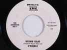 R&B Hip Hop 45 D'ANGELO Brown Sugar EMI VG+ with jukebox tag HEAR d
