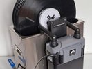 External filter system for the ultrasonic record cleaner
