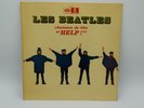 Rare Beatles French LP  ODEON EMI LSO  104 HELP Type 3 Label Bleu Ciel