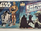Star Wars and The Empire Strikes Back Read Along Story Books and Records.