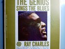 RAY CHARLES GENIUS SINGS BLUES RARE ORIG '60 ATLANTIC MONO WHITE LABEL PROMO LP