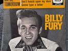 Billy Fury Maybe Tomorrow Decca EP  Record  Tri Centre Rock N Roll